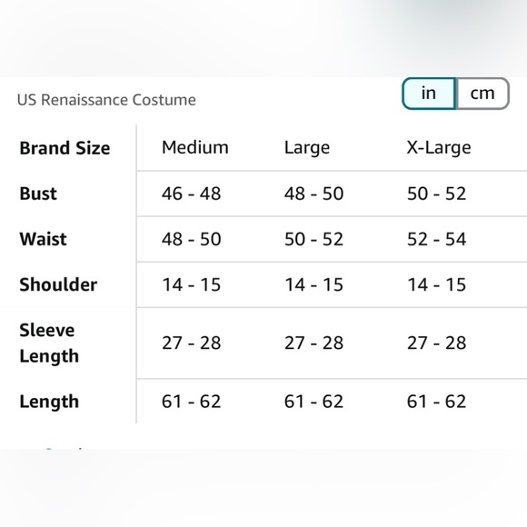 Halloween Costume Set Womens Renaissance Costume Medieval Irish Over Dress - Picture 12 of 12